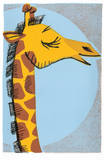 Giraffe Serigraph by  Print Mafia