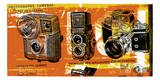 Types of Cameras Serigraph by  Print Mafia