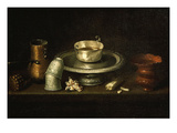 Meal of Hot Dark Chocolate Giclee Print by Juan De Zurbaran