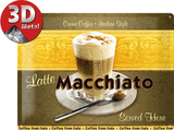Latte Macchiato Tin Sign
