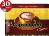 Cappuccino Tin Sign