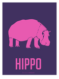 Hippo Pink Print by  NaxArt