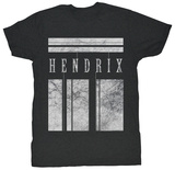 Jimi Hendrix - White Bard T-Shirt