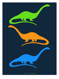 Dinosaur Family 25 Posters par  NaxArt