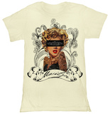 Juniors: Marilyn Monroe - Censored T-Shirt