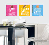 Sweet Recipe Wall Decal by Alice Wilson
