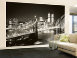 Manhattan Splendor Huge Wall Mural Poster Print Wall Mural