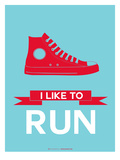 I Like to Run 1 Prints by  NaxArt