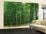 Bamboo Plantation Huge Wall Mural Poster Print Wall Mural
