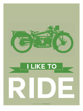 I Like to Ride 8 Prints by  NaxArt