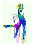 Mustang Girl 2 Poster by  NaxArt