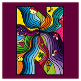 Letter N Art by Emi Takahashi