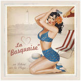 La Basquaise Posters by Bruno Pozzo