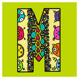 Letter M Posters by Emi Takahashi