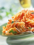 Fusilli with Tomato Sauce Fotografisk tryk