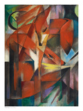 The Fox, c.1913 Poster par Franz Marc