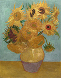 Sunflowers, c.1889 Poster van Vincent van Gogh