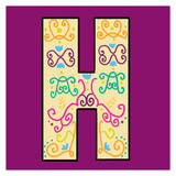 Letter H Prints by Emi Takahashi