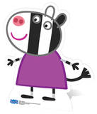 Zoe Zebra Silhouette découpée