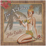 Les Antilles Posters by Bruno Pozzo