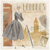 Mode Londres Prints by Bruno Pozzo