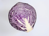 Half a Red Cabbage Photographic Print by Ulrike Koeb