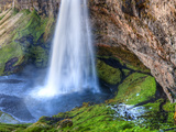 Seljalandsfoss Waterfall, Iceland Photographic Print by Nadia Isakova