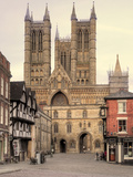Castle Square, Lincoln Cathedral, Lincoln, Lincolnshire, England, UK Photographic Print by Ivan Vdovin