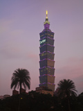 Taiwan, Taipei, Taipei 101, World's Tallest Building 2004-2010 Photographic Print by Jane Sweeney