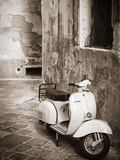 Italy, Apulia, Lecce District, Salentine Peninsula, Salento, Lecce, Vespa Scooter Photographic Print by Francesco Iacobelli