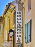 France, Provence, Orange, Boulangerie Sign Photographic Print by Shaun Egan