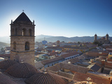View of Potosi from Rooftop of Convento De San Francisco, Potosi (UNESCO World Heritage Site), Boli Photographic Print by Ian Trower
