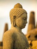 Indonesia, Java, Magelang, Borobudur Temple Photographic Print by Jane Sweeney