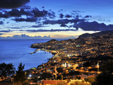 Funchal at Sunset, Madeira, Portugal Photographic Print by Mauricio Abreu