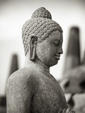 Indonesia, Java, Magelang, Borobudur Temple Photographic Print by Jane Sweeney