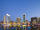 Lebanon, Beirut, the Beirut Skyline from Zaitunay Bay Impressão fotográfica por Nick Ledger Lebanon, Beirut, the Beirut Skyline from Zaitunay Bay Impressão fotográfica por Nick Ledger