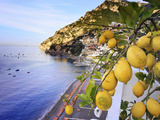 Italy, Campania, Salerno District, Peninsula of Sorrento, Positano Photographic Print by Francesco Iacobelli