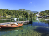 Slovenia, Triglav National Park, Lake Bohinj Photographic Print by Michele Falzone