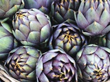 Italian Artichokes (With Spines) in a Basket Photographic Print by Mario Matassa