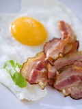 Fried Bacon and Egg Photographic Print