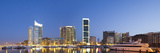 Lebanon, Beirut, the Beirut Skyline from Zaitunay Bay Photographic Print by Nick Ledger