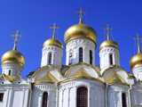 Domes of Cathedral of the Annunciation (1489), Moscow Kremlin, Moscow, Russia Photographic Print by Ivan Vdovin