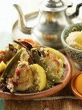 Couscous with Chicken, Courgettes, Tomatoes, Lemons and Cinnamon Photographic Print