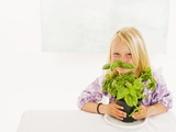 Girl with a Pot of Basil Photographic Print