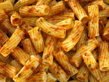 Rigatoni with Tomato Sauce Photographic Print by Dave King