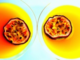 Summerstar Martinis with Passion Fruit and Champagne Photographic Print