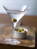 Dry Martini with Olives Photographic Print by Klaus Arras
