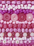 Assorted Pink Sweets Photographic Print by Linda Burgess