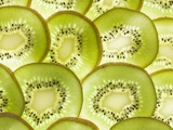 Kiwi Fruit Slices Photographic Print