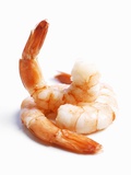 Three Ready Prepared Prawns Photographic Print by Kai Schwabe